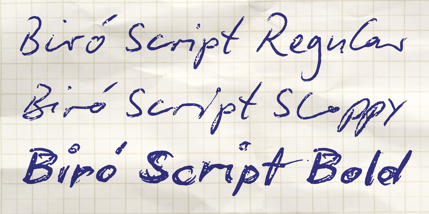 Biro Script Plus